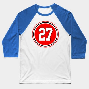 Adam Boqvist Number 27 Jersey Chicago Blackhawks Inspired Baseball T-Shirt
